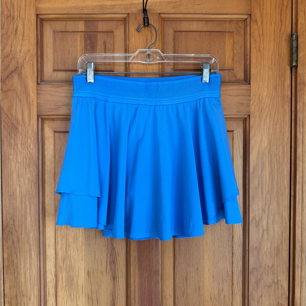 lululemon athletica Blue Tiered Mini Skirt
